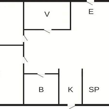 Feriehus 6 Person In Nibe-by Traum *